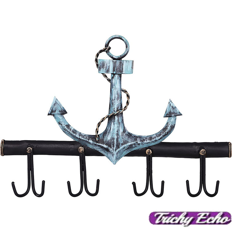 Trichy Echo Decorated Wall Mounted Key Hook Wayfair